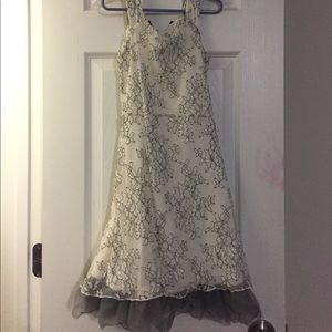 White & Black fancy sundress